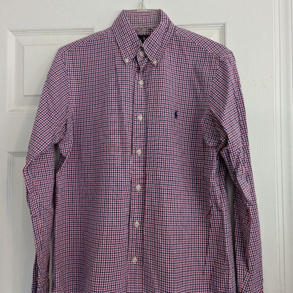 Ralph Lauren Long-Sleeve Button-Up Dress Shirt - Picture 2 of 3